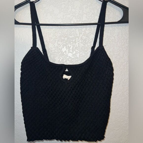 PAC SUN LA HEARTS CROPPED SWEATER TANK SIZE XTRA SMALL- NWT - Picture 1 of 3